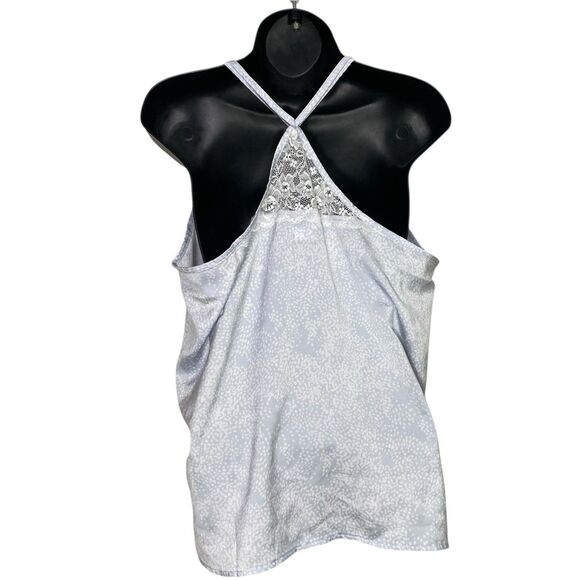 Splendid Tank Top Cami Womens Large Blue Lace Spaghetti Strap Y2K Layer Feminine - Picture 2 of 9
